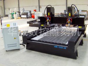 商丘夏邑县双头立体多功能石材雕刻机HW-1325-2Z