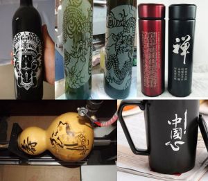 商丘夏邑县酒瓶葫芦工艺品激光雕刻机